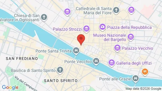 Apartments for rent i Florence - kort over placeringen