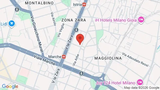 Apartments for rent i Milano Zona 2 - Stazione Centrale, Gorla, Turro, Greco, Crescenzago - kort over placeringen