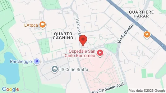 Rooms for rent i Milano Zona 7 - Baggio, De Angeli, San Siro - kort over placeringen