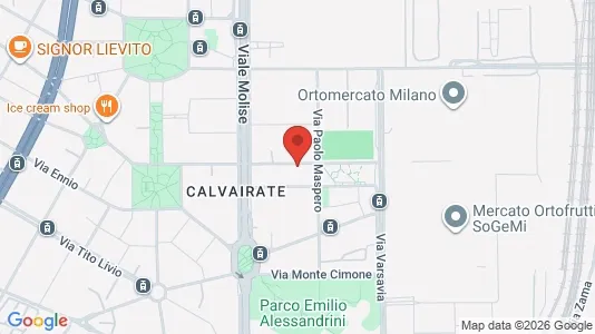 Apartments for rent i Milano Zona 4 - Vittoria, Forlanini - kort over placeringen