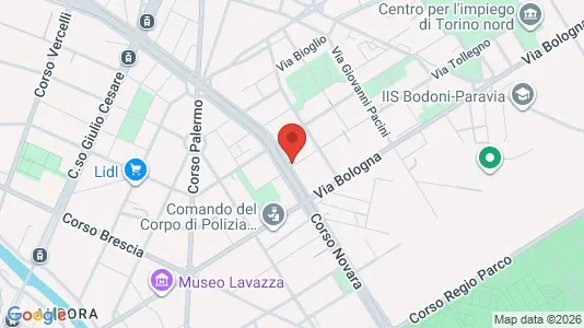 Rooms for rent in Turin - Photo from Google Street View