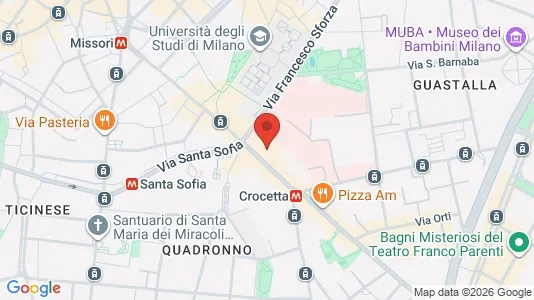 Apartments for rent i Milano Zona 1 - Centro storico - kort over placeringen