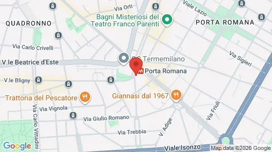 Apartments for rent i Milano Zona 4 - Vittoria, Forlanini - kort over placeringen