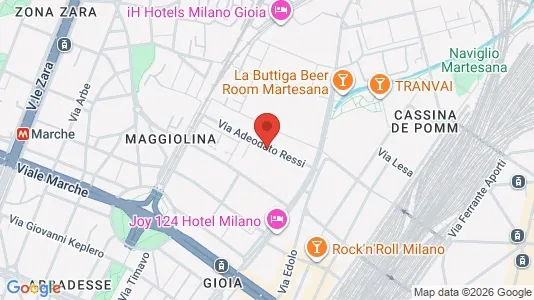Apartments for rent i Milano Zona 2 - Stazione Centrale, Gorla, Turro, Greco, Crescenzago - kort over placeringen