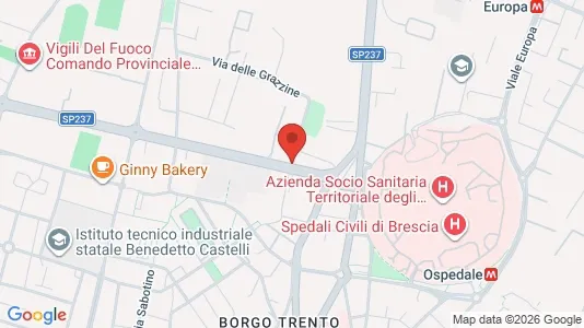 Rooms for rent i Brescia - kort over placeringen