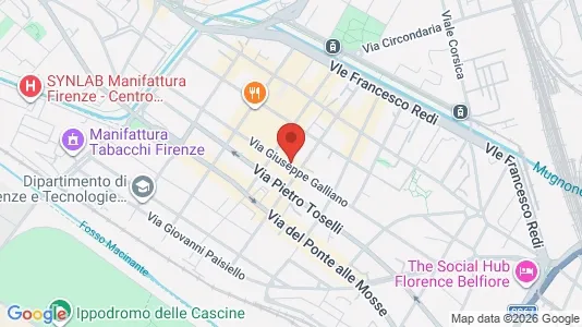 Rooms for rent in Florence - Photo from Google Street View