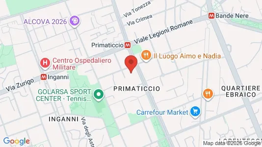Apartments for rent i Milano Zona 6 - Barona, Lorenteggio - kort over placeringen