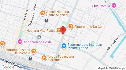 Rooms for rent i Venice - kort over placeringen