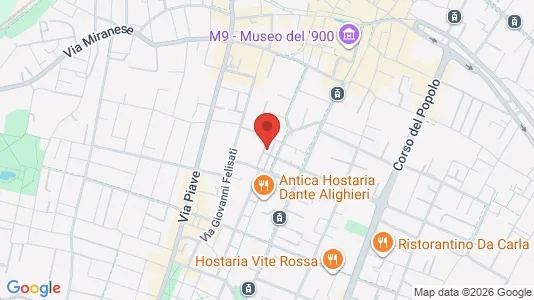 Rooms for rent in Venice - Photo from Google Street View