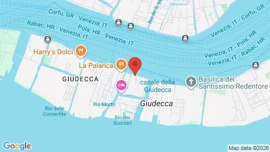 Apartments for rent i Venice - kort over placeringen