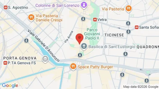 Apartments for rent i Milano Zona 1 - Centro storico - kort over placeringen