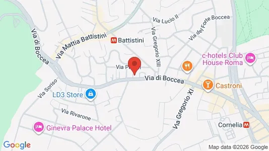 Apartments for rent i Roma Municipio XIV – Monte Mario - kort over placeringen