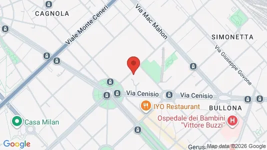 Rooms for rent i Milano Zona 8 - Fiera, Gallaratese, Quarto Oggiaro - kort over placeringen