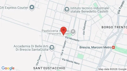 Rooms for rent i Brescia - kort over placeringen