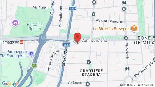 Apartments for rent i Milano Zona 5 - Vigentino, Chiaravalle, Gratosoglio - kort over placeringen