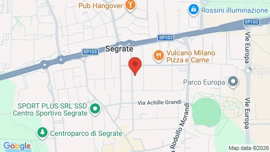 Apartments for rent in Segrate - Photo from Google Street View