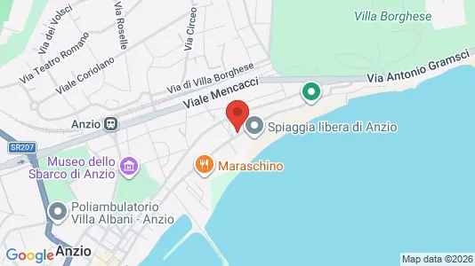 Apartments for rent i Anzio - kort over placeringen
