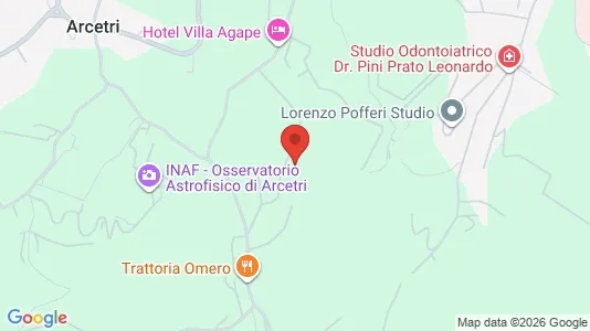 Apartments for rent i Florence - kort over placeringen