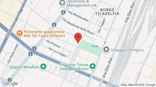Apartments for rent i Turin - kort over placeringen