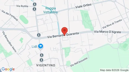 Apartments for rent i Milano Zona 5 - Vigentino, Chiaravalle, Gratosoglio - kort over placeringen