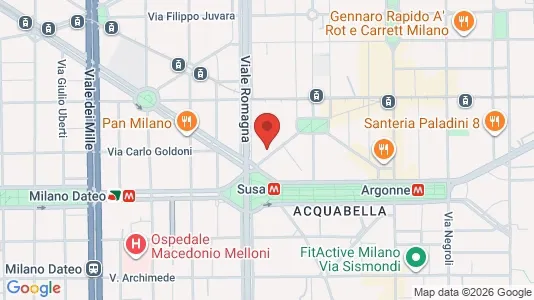 Apartments for rent i Milano Zona 3 - Porta Venezia, Città Studi, Lambrate - kort over placeringen