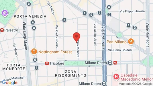 Apartments for rent i Milano Zona 1 - Centro storico - kort over placeringen