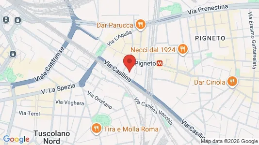 Apartments for rent i Roma Municipio VII – Appio-Latino/Tuscolano/Cinecittà - kort over placeringen