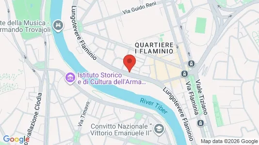 Apartments for rent i Roma Municipio II – Parioli/Nomentano - kort over placeringen