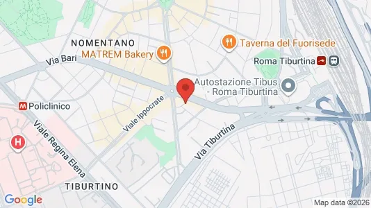 Apartments for rent i Roma Municipio II – Parioli/Nomentano - kort over placeringen