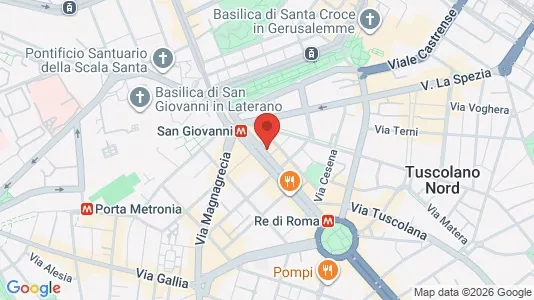 Apartments for rent i Roma Municipio VII – Appio-Latino/Tuscolano/Cinecittà - kort over placeringen