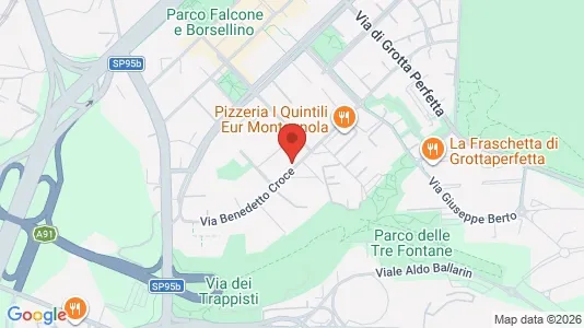 Apartments for rent i Roma Municipio VIII – Appia Antica - kort over placeringen
