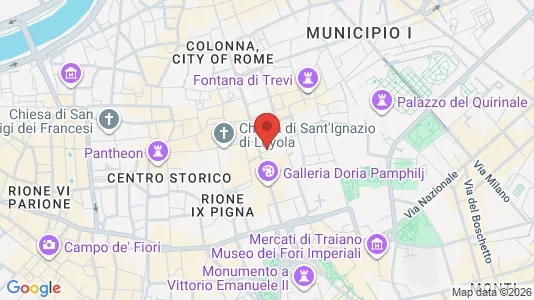 Apartments for rent i Roma Municipio I – Centro Storico - kort over placeringen