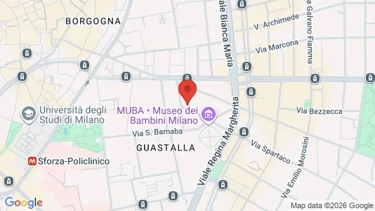 Apartments for rent i Milano Zona 1 - Centro storico - kort over placeringen