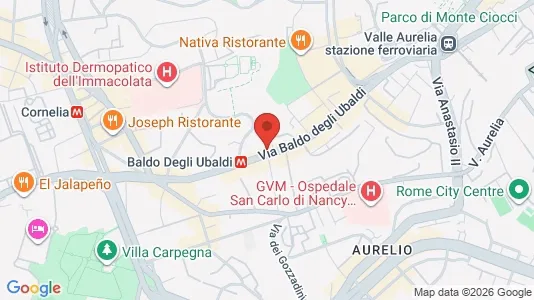 Apartments for rent i Roma Municipio XIV – Monte Mario - kort over placeringen