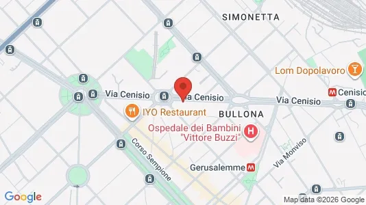 Apartments for rent i Milano Zona 1 - Centro storico - kort over placeringen
