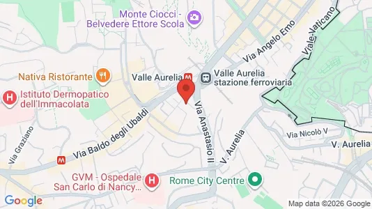Apartments for rent i Roma Municipio XIV – Monte Mario - kort over placeringen