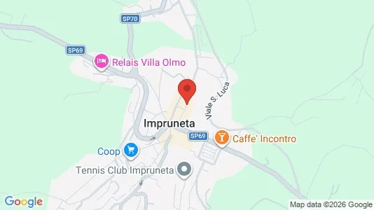 Apartments for rent i Impruneta - kort over placeringen