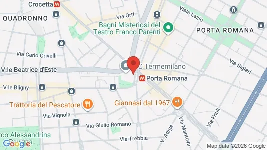 Apartments for rent i Milano Zona 4 - Vittoria, Forlanini - kort over placeringen