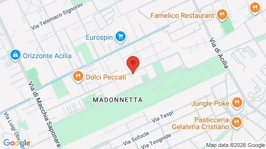 Apartments for rent i Roma Municipio X – Ostia/Acilia - kort over placeringen