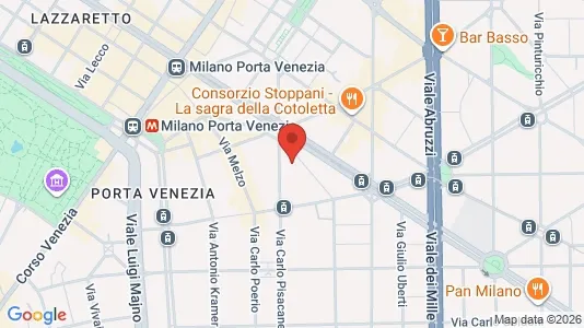 Apartments for rent i Milano Zona 1 - Centro storico - kort over placeringen