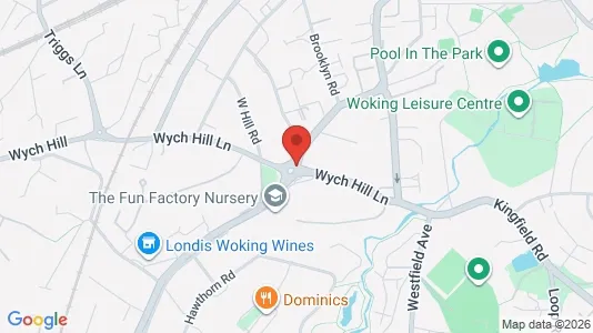 Apartments for rent i Woking - Surrey - kort over placeringen