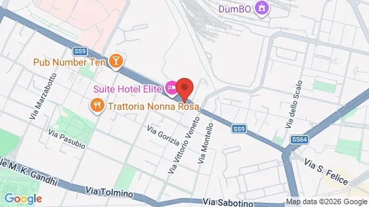 Apartments for rent i Bologna - kort over placeringen