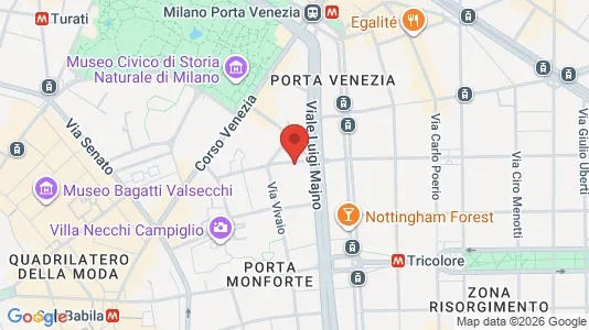Apartments for rent i Milano Zona 1 - Centro storico - kort over placeringen
