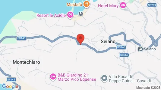 Rooms for rent i Vico Equense - kort over placeringen