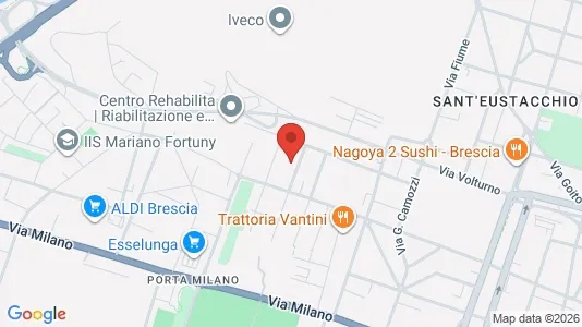 Rooms for rent i Brescia - kort over placeringen