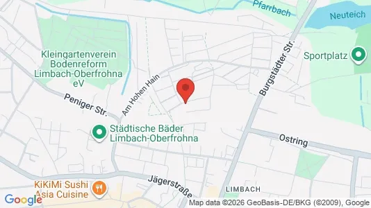 Apartments for rent i Zwickau - kort over placeringen