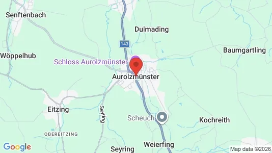 Rooms for rent i Aurolzmünster - kort over placeringen