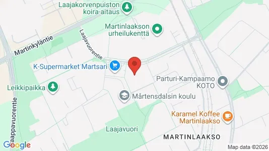 Apartments for rent i Vantaa - kort over placeringen