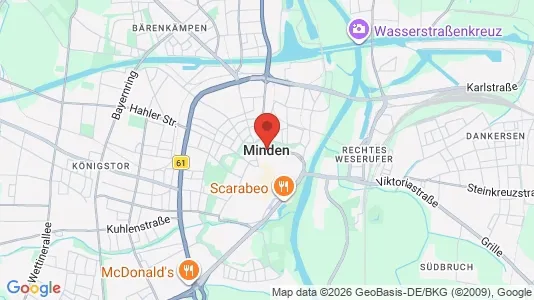 Apartments for rent in Minden-Lübbecke - Photo from Google Street View