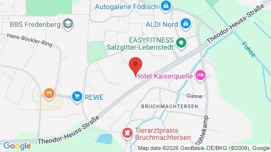 Apartments for rent i Salzgitter - kort over placeringen